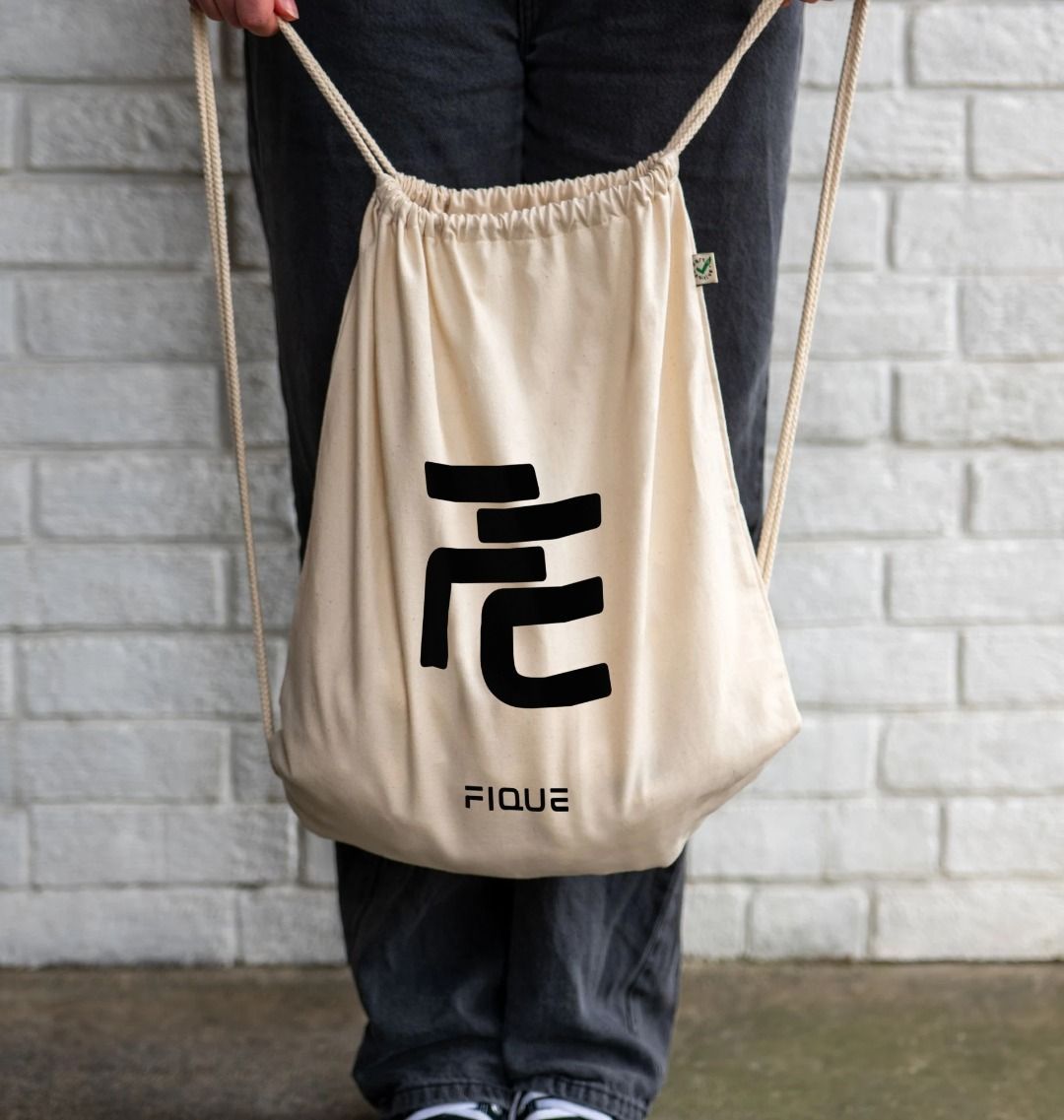 Image of Fique Organic Cotton Drawstring Bag